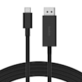 Miniatyrbild 3 av 4: USB-C till DisplayPort-kabel - BELKIN - AVC014BT2MBK - 2m - HDCP 2.2 - Stöder HDR