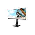 Miniatyrbillede 3 af 3: AOC CU34P2A 86 cm (34 tommer) buet skærm (HDMI, DisplayPort, USB-hub, 3440 x 1440 px, 100 Hz, FreeSync) sort
