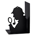 Miniatyrbillede 1 af 4: Balvi bogstøtte Sherlock 17 x 10 x 12 cm sort stål