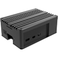 Pikkukuva 1 / 4: Alumiinikotelo - Raspberry Pi 5 - Vankka suoja - Tyylikäs muotoilu - Helppo pääsy portteihin