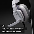 Miniatyrbild 4 av 6: ASTRO A10 2nd Gen Wired Gaming Headset med Mic för PC - Grå