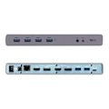 Miniatyrbillede 3 af 6: i-tec - USB 3.0/USB-C Universal Docking Station 5K/2x4K