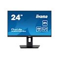 Miniatyrbillede 1 af 4: IIYAMA Skærm 24" IPS 16:9 4ms 1920x1080 ULTRA TYND HPs VGA HDMI DisplayPort USB-HUB 15cm justerbar fodhøjde Pivot /XUB2492HSU-B6