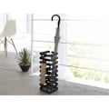 Miniatyrbillede 3 af 4: Yamazaki Metal Paraply Stand, Modern Design Paraply Stand Sort 15,0 x 43,0 x 15,0 cm svart