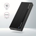 Miniatyrbillede 2 af 4: AXAGON EM2-GTR ekstern harddisk til M.2 SSD USB-C 3.2 Gen 2 Sort - 8595247906151