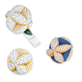 Miniatyrbillede 4 af 6: Børnelegetøj - Doudou et Compagnie - Grebskugle Pollen Biavler - Unisex - Fra 0 måneder Gul og sort