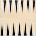 Pikkukuva 6 / 6: Pieni jalkayhtiö - Shakki ja Backgammon Gold Edition - LEGLER Beige
