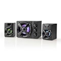 Miniatyrbillede 3 af 4: Spiller til Spil - NEDIS - GSPR31021BK - 2.1 Kanaler - USB - Multifarvet LED sort