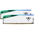 Pikkukuva 1 / 2: RAM DDR5 - PATRIOT MEMORY - Viper Elite 5 RGB - 32 Gt (2 x 16 Gt) - 7000MT/s - Valkoinen jäähdytyselementti