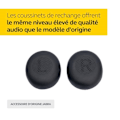 Pikkukuva 1 / 3: Korvapehmusteet - JABRA - Evolve2 40/65 - Musta - 6 kappaletta - Mikrofonikuulokkeet sort