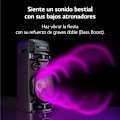 Pikkukuva 2 / 4: Ilta-äänentoistojärjestelmä - LG Electronics - XBOOM RNC7 - 20.32 cm - Bluetooth - Handsfree-toiminto sort