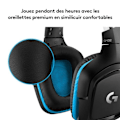 Miniatyrbillede 5 af 6: Gaming headset - Kablet - Logitech G - G432 - Med mikrofon - Sort