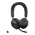 Pikkukuva 1 / 3: Jabra Evolve2 75 kuulokkeet - langaton/langallinen Bluetooth - aktiivinen äänenvaimennus - USB-C - eristys