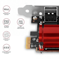 Miniatyrbillede 4 af 4: AXAGON PCEE-GIX PCIe-adapter, Gigit Ethernet, Intel i210-AT - RJ45 - 8595247906526