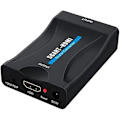 Miniatyrbillede 1 af 2: Scart til HDMI-adapter - PREMIUMCORD - SCART - Full HD 1080p opløsning - Sort farve - Plug and Play