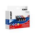 Miniatyrbillede 1 af 2: KMP 1520.0050 blækpatron - Sort, Blå, Pink, Gul - KMP C90V - Canon CLI55 - 15 ml