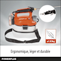 Miniatyrbillede 3 af 5: Powerplus Dual Power Batteridrevne Sprayapparat POWDPG80400 - 20V, Teleskopisk Lance, Tryk 5 Bar, Flow 500ml/min, Kapacitet 4L Orange