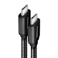 Pikkukuva 3 / 3: AXAGON-matkapuhelin Latauskaapeli [1x USB-C® - 1x USB-C® USB 2.0] 3 m USB-C® USB 2.0