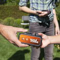 Miniatyrbillede 3 af 3: Batteri Dual Power POWDP9040 - til 20 V og 40 V trådløse værktøjer - LED strømindikator - platform orange