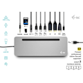 Miniatyrbillede 1 af 3: USB-C dockingstation - I-TEC - Ergonomisk - 4K - 3 Skærme - 100W