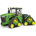 Pikkukuva 1 / 2: Telatraktori - BRUDER - John Deere 9620RX - Avautuvat ovet ja konepelti - Poika - 3 vuotta ja vanhempi Grøn og sort