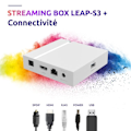 Miniatyrbild 4 av 6: STRONG - LEAP-S3+V2 - Streamingbox Android TV 4K - Chromecast - Wifi - Bluetooth - Röstassistent Google - Dolby Atmos/Vision - HDR