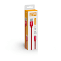 Miniatyrbild 4 av 4: Kabel Datum, USB till Lightning, 2,1 A, 1 m - ColorWay (CW-CBUL004-RD) - Röd
