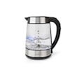 Miniatyrbillede 1 af 3: Nedis - Kedel | 1,7L | Glas | Ryd | 360 grader drejelig | Skjult varmeelement | Kog beskyttelse Transparent