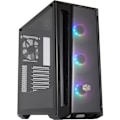 Miniatyrbillede 1 af 5: COOLER MASTER MasterBox MB520 ARGB Dark Mirror PC Gaming Case (ATX, hærdet glaspanel, 3x120 mm ARGB) - Sort