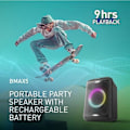 Miniatyrbillede 2 af 2: Bærbar højttaler - PANASONIC - SC-BMAX5E-K - 75W - Bluetooth - Integrerede lys sort
