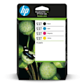 Miniatyrbillede 1 af 6: HP 937 ægte blækpatronpakke med 4 sorte, cyan, magenta, gul
