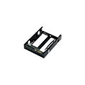 Miniatyrbild 1 av 3: Hårddisk/SSD-kapsling - QNAP - QDA-A2AR - 2 fack 2.5 tum - SATA III - RAID 0,1,JBOD