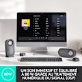Miniatyrbillede 2 af 6: Logitech PC-højttaler Bluetooth PC-højttalere Z407 USB