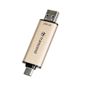 Miniatyrbild 3 av 4: USB-nyckel - Transcend - JetFlash 930C - 256 GB - USB-C - USB-A