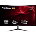 Miniatyrbillede 1 af 6: Gamer Curved PC Skærm - VIEWSONIC VX3218 - PC - MHD - 32" FHD - VA Panel - 1 ms - 180Hz - DisplayPort - AMD FreeSync