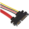 Miniatyrbild 2 av 3: Verktyg - fixering - Premiumcord isolering - kfsa-22 - SATA 22 Pin/M SATA 22 Pin/F förlängning