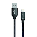 Pikkukuva 3 / 4: Kaapeli Date, USB to Lightning, 2,1 A, 1 m - ColorWay (CW-CBUL004-BK) - Musta