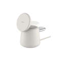 Miniatyrbillede 2 af 4: Trådløs opladningsstand - Belkin - BoostCharge Pro 2-i-1 - 15 Watt - med MagSafe - MFI-certificeret