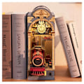 Pikkukuva 2 / 5: Robotime Time Travel 3D-palapeli - Tee itse -hyllykoriste - Monivärinen Flerfarvet