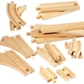 Pikkukuva 2 / 4: Intermediate Evolution Box 16 Rails - BRIO - 33402 - Puinen junarata yli 3-vuotiaille lapsille Gul