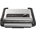 Miniatyrbillede 1 af 4: Multifunktionel grill - TEFAL - Hjemmegrill GC242D38 - 2000W - Ribbet overflade - Non-stick kogeplader silver-svart