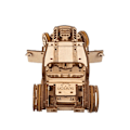 Miniatyrbillede 3 af 5: Hot Rod Furious Mouse - Ugears - 3D træpuslespil Beige