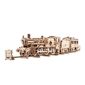 Miniatyrbillede 1 af 6: UGEARS Harry Potter Hogwarts Express trætog at bygge - 3D træmodel puslespil at bygge Beige
