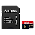 Pikkukuva 3 / 3: SanDisk Extreme PRO microSDXC-kortti 1 TB Class 10, UHS-I, v30 Video Speed class iskunkestävyys, vedenpitävä