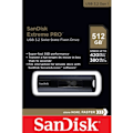 Pikkukuva 4 / 4: USB SSD -avain - SanDisk - Extreme PRO - 512 Gt - USB 3.2 - Lukunopeus 420 MB/s