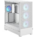 Miniatyrbillede 1 af 3: PC etui - FRACTAL DESIGN - Pop XL Air RGB Hvid TG - Hvid (FD-C-POR1X-01)