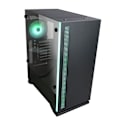 Pikkukuva 3 / 4: ZALMAN S5 PC CASE - Medium Tower - Musta - Karkaistu lasi - ATX-muoto (S5TGBK)