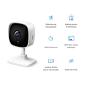 Miniatyrbild 2 av 4: Inomhus WiFi övervakningskamera - TP-Link Tapo C110 - HD 2K 3MP - Rörelsedetektering - Night Vision