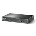 Miniatyrbillede 2 af 3: TPLINK TL-SF1009P 9-ports PoE+ Switch TL-SF1009P PoE+ Switch 8x 10/100Mbps PoE+ + 1x RJ45 10/100 Non-PoE 65W 802.3at/af Desktop