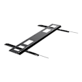 Miniatyrbillede 3 af 3: VISION vægbeslag - BEDSTE PRIS SQUARE - VFM-W10X6 - Tiltbar - Sort - 1000mm